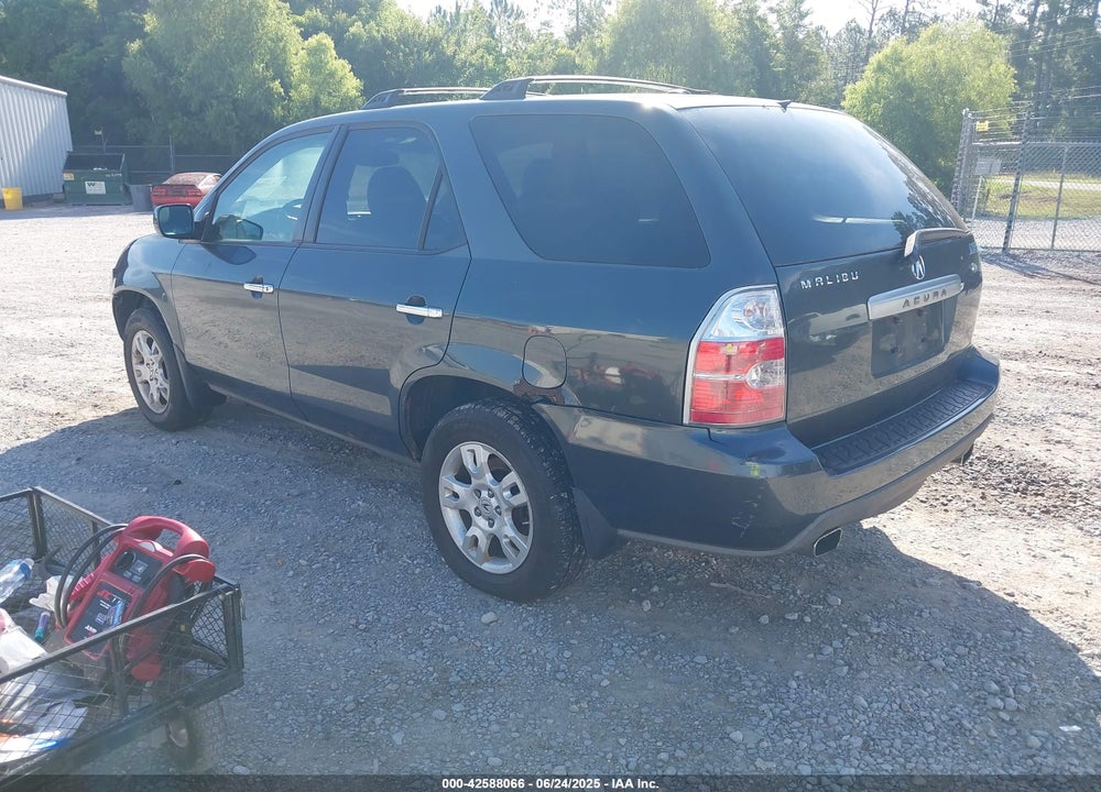 2006 ACURA MDX VIN: 2HNYD18606H517237
