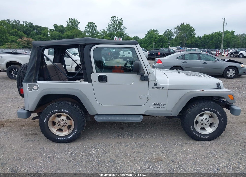 2003 JEEP WRANGLER SPORT VIN: 1J4FA49S73P326743