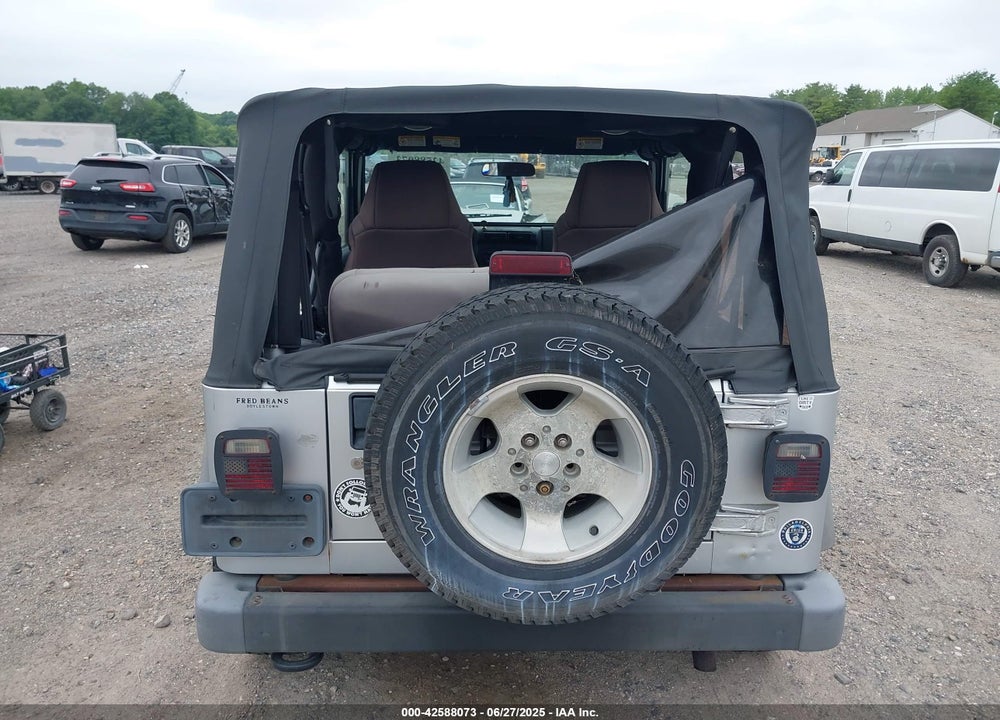 2003 JEEP WRANGLER SPORT VIN: 1J4FA49S73P326743