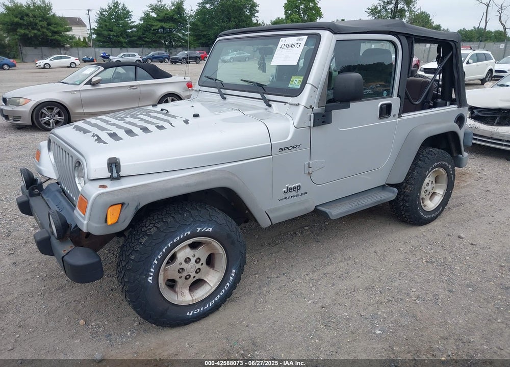 2003 JEEP WRANGLER SPORT VIN: 1J4FA49S73P326743