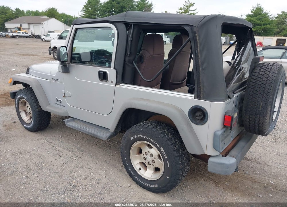 2003 JEEP WRANGLER SPORT VIN: 1J4FA49S73P326743