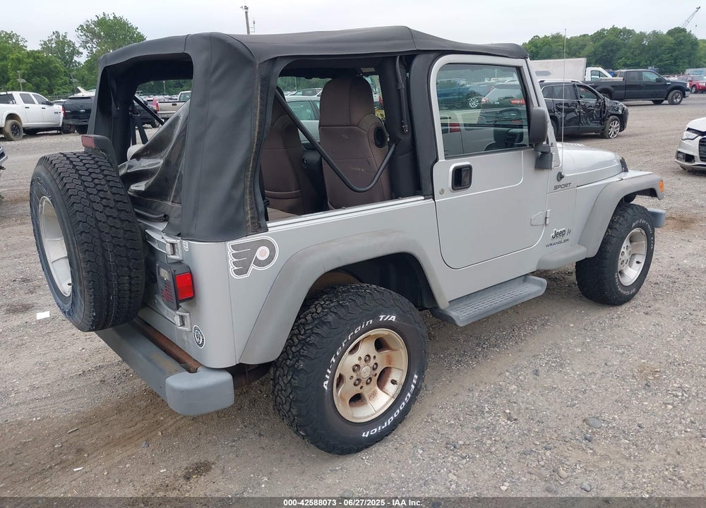 2003 JEEP WRANGLER SPORT VIN: 1J4FA49S73P326743