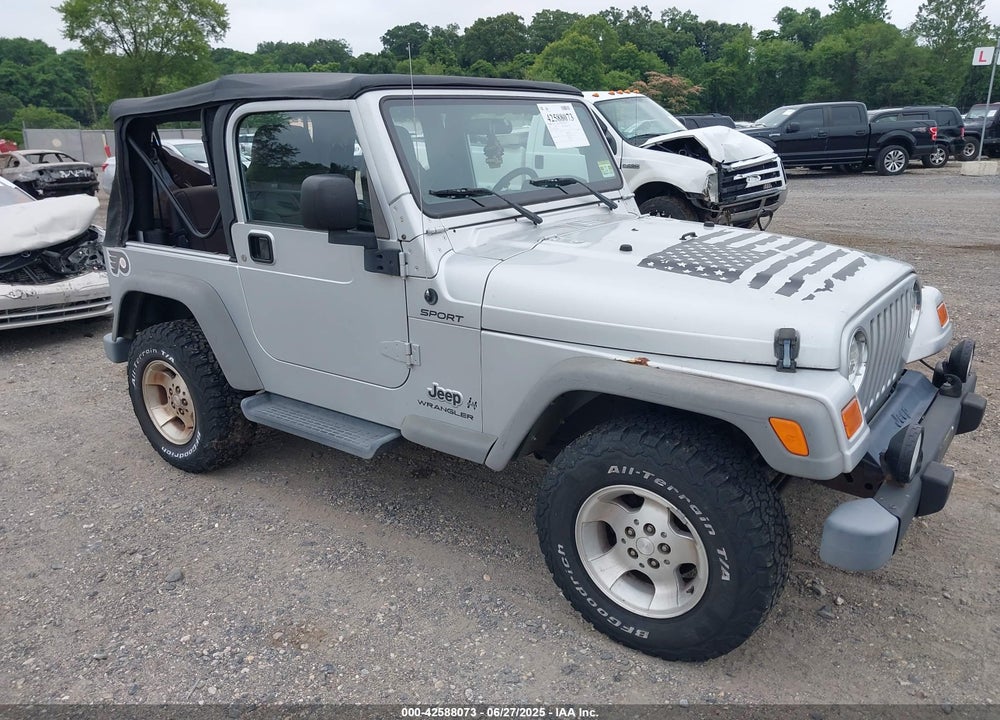 2003 JEEP WRANGLER SPORT VIN: 1J4FA49S73P326743