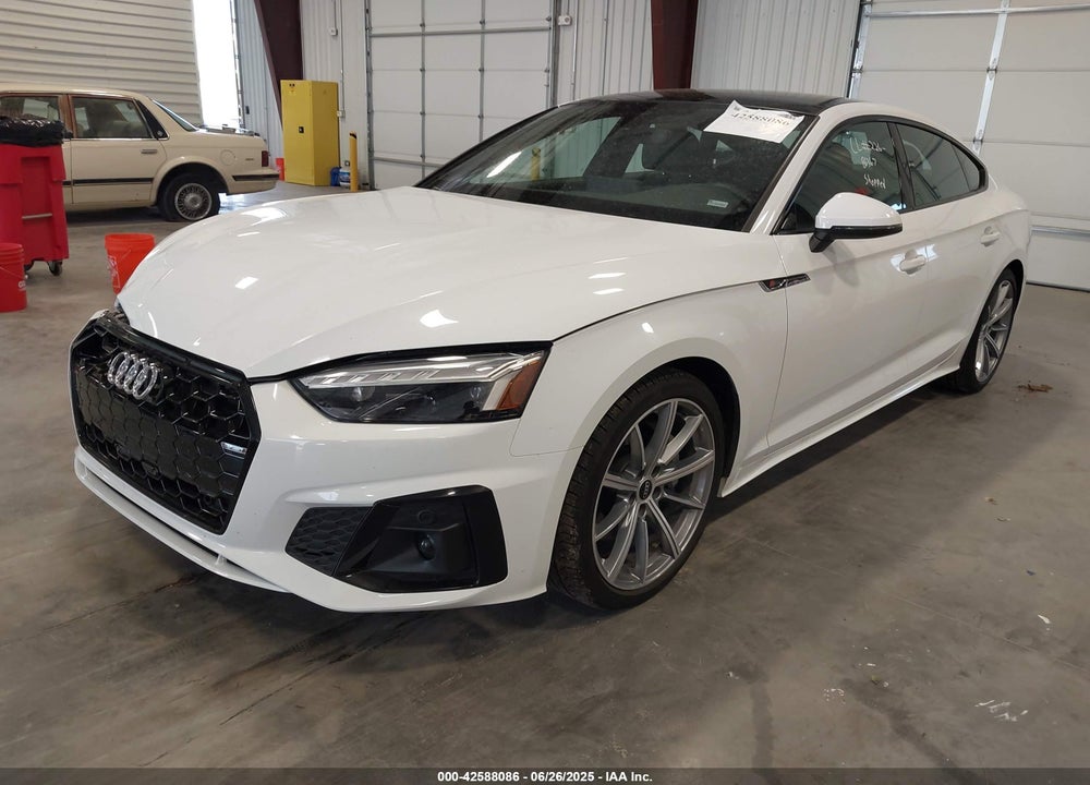 2025 AUDI A5 SPORTBACK PREMIUM 45 TFSI S LINE QUATTRO S TRONIC VIN: WAUDACF54SA004758
