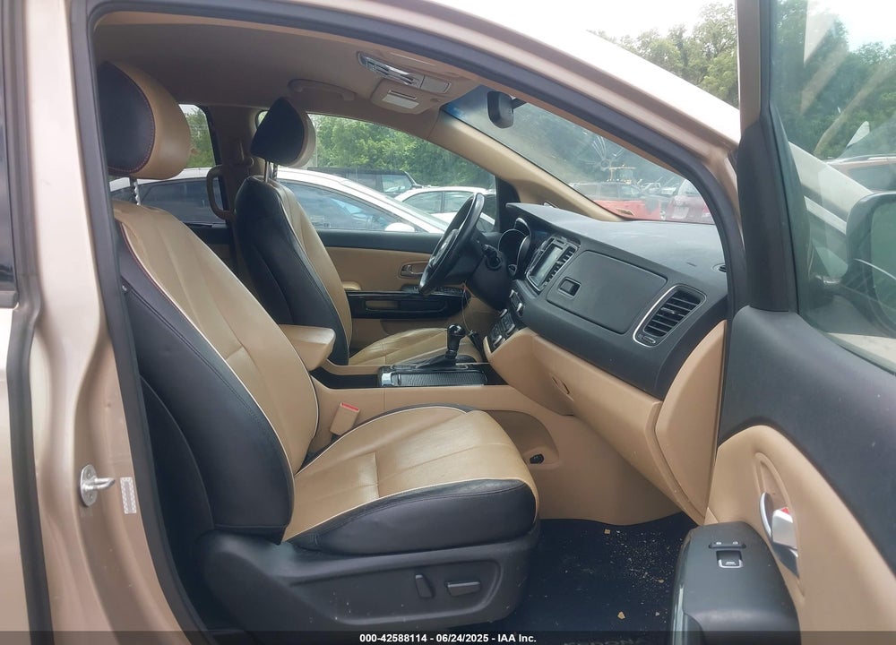 2015 KIA SEDONA SX VIN: KNDMC5C17F6035229