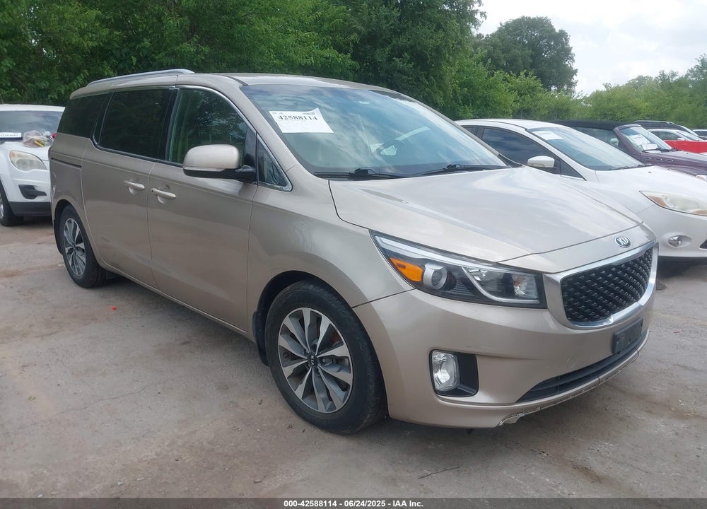 2015 KIA SEDONA SX VIN: KNDMC5C17F6035229