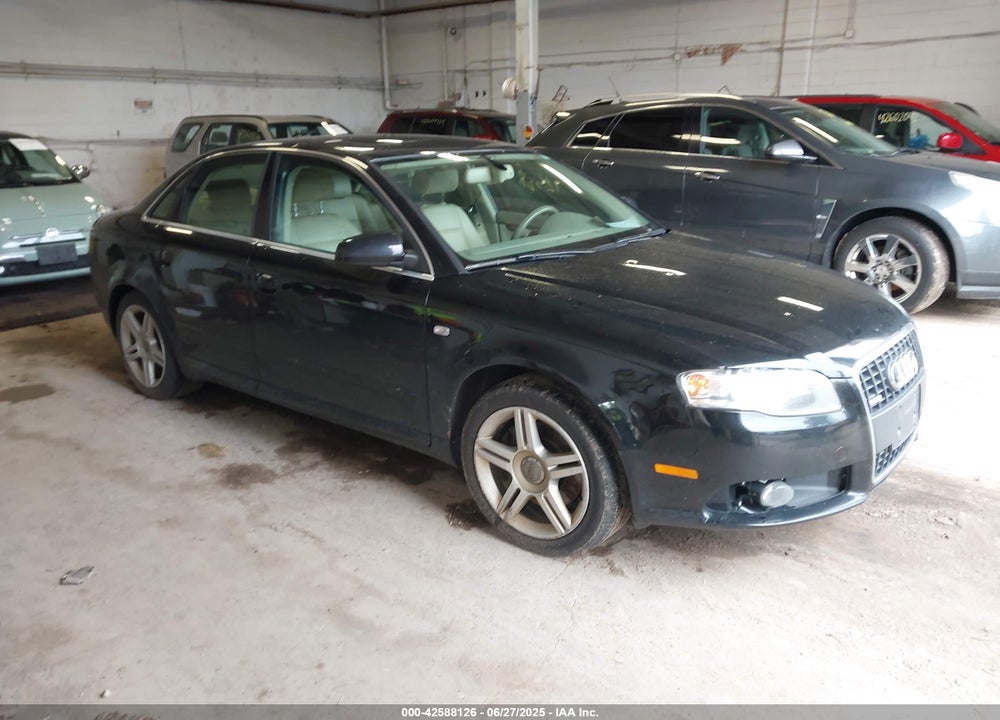 2008 AUDI A4 2.0T VIN: WAUDF78E48A076493