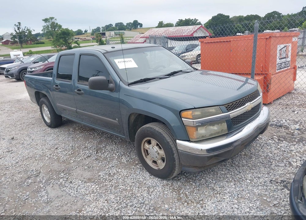 2007 CHEVROLET COLORADO LT VIN: 1GCCS13E478164951