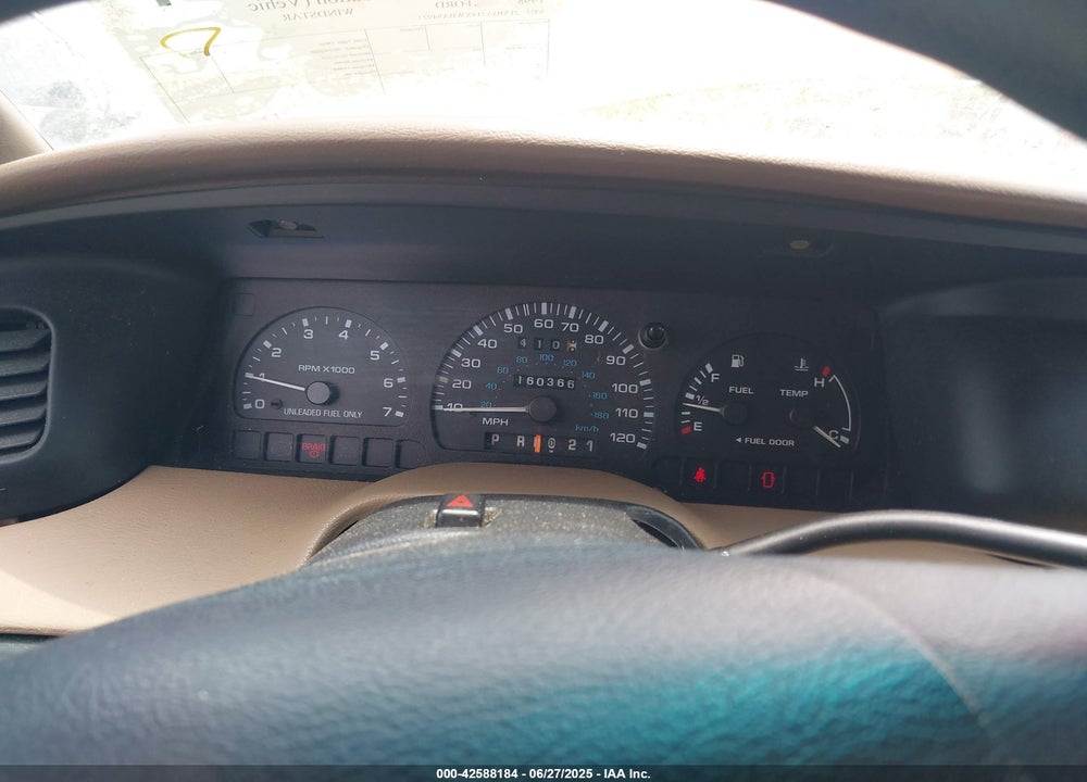 1998 FORD WINDSTAR GL/LIMITED/LX VIN: 2FMDA514XWBA94923