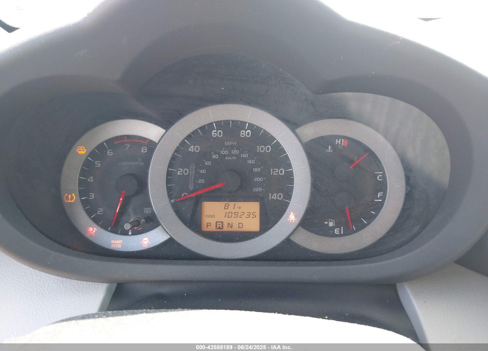 2011 TOYOTA RAV4 VIN: 2T3BF4DVXBW089675