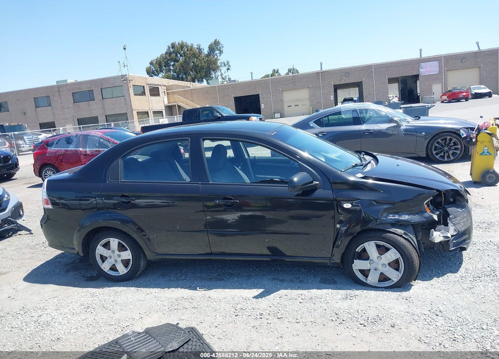 2008 CHEVROLET AVEO LS VIN: KL1TD56678B123487