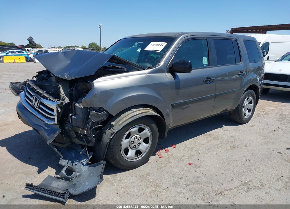2012 HONDA PILOT VIN: 5FNYF3H20CB017282