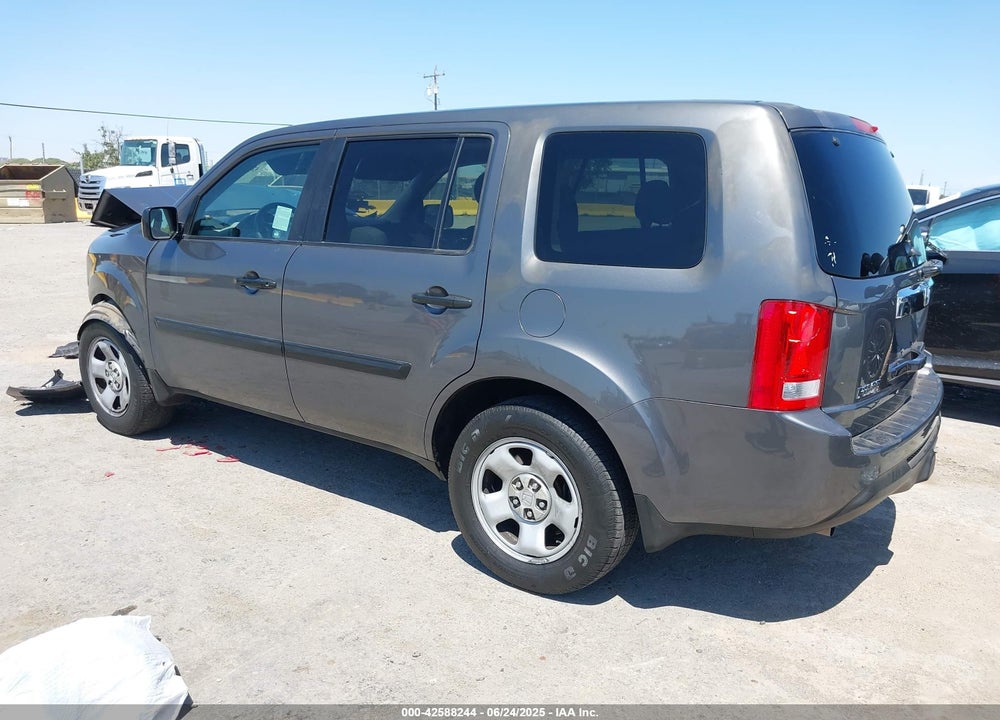 2012 HONDA PILOT VIN: 5FNYF3H20CB017282