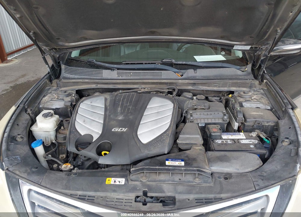 2013 HYUNDAI AZERA VIN: KMHFH4JG1DA244810