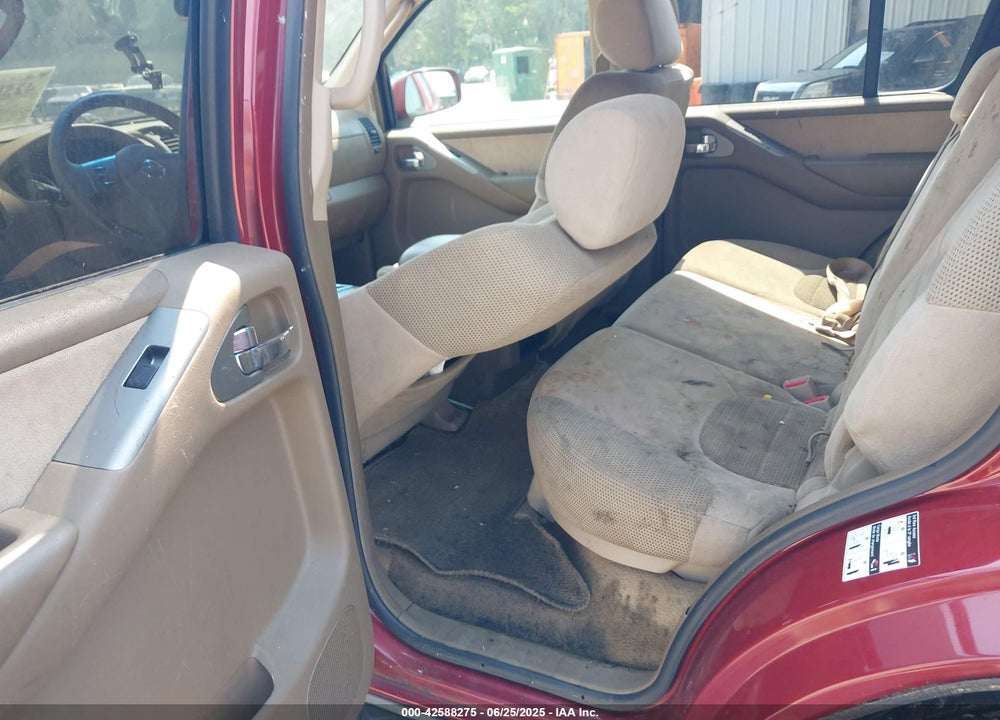 2007 NISSAN PATHFINDER VIN: 5N1AR18U37C647424