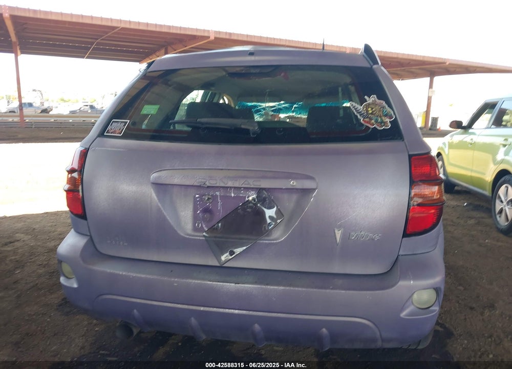 2007 PONTIAC VIBE VIN: 5Y2SL65897Z432450