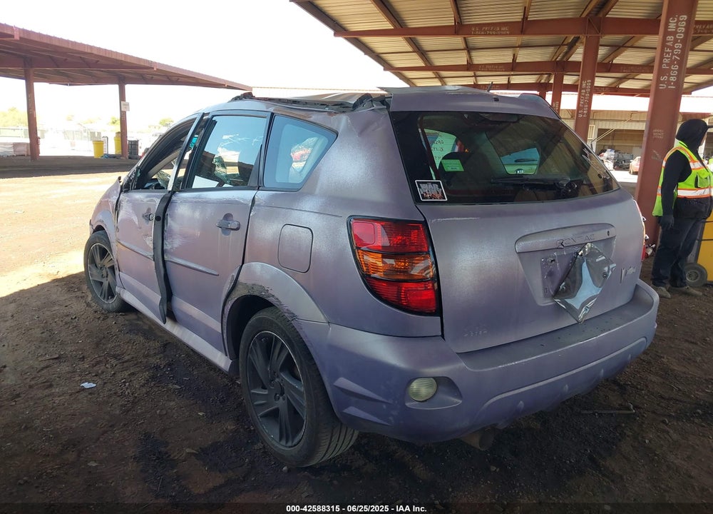 2007 PONTIAC VIBE VIN: 5Y2SL65897Z432450