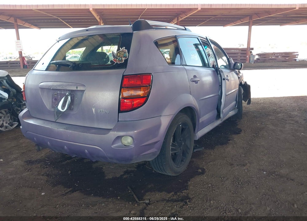 2007 PONTIAC VIBE VIN: 5Y2SL65897Z432450