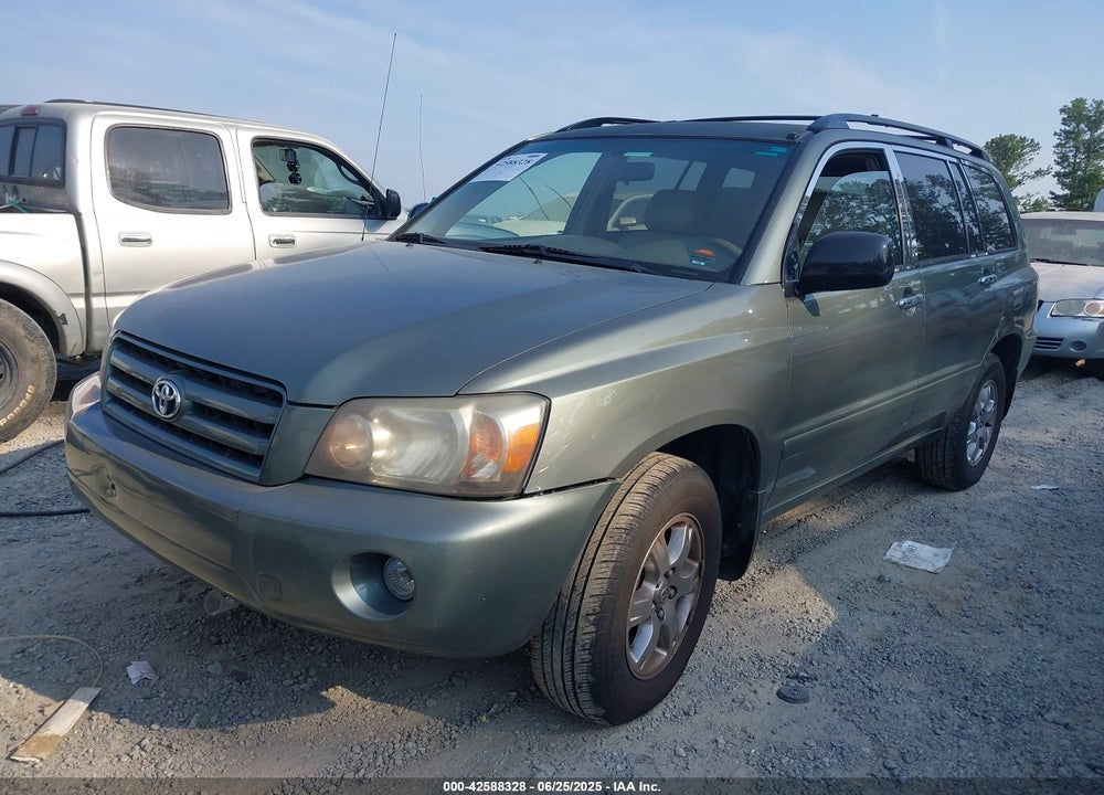 2005 TOYOTA HIGHLANDER V6 VIN: JTEGP21A750079506