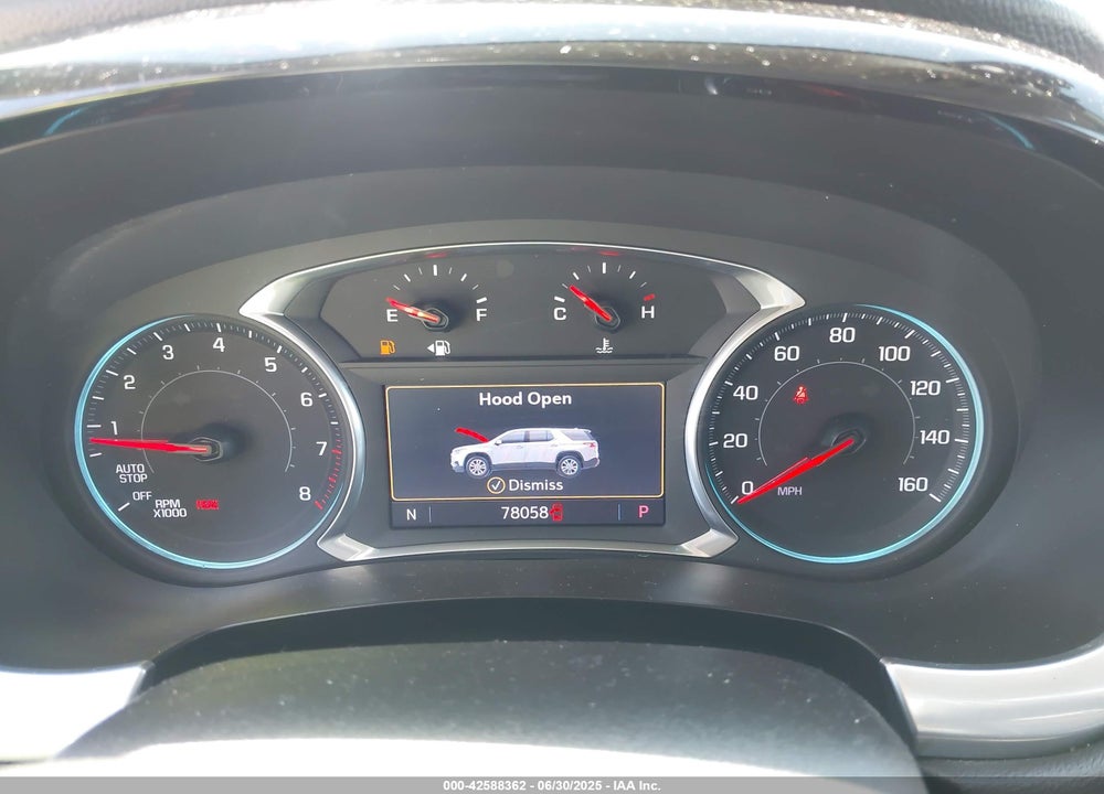 2020 CHEVROLET TRAVERSE FWD PREMIER VIN: 1GNERKKW0LJ242236