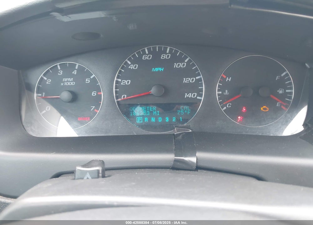 2007 CHEVROLET IMPALA VIN: 2G1WT58K379166865