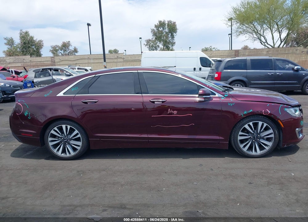 2017 LINCOLN MKZ RESERVE VIN: 3LN6L5E93HR619155