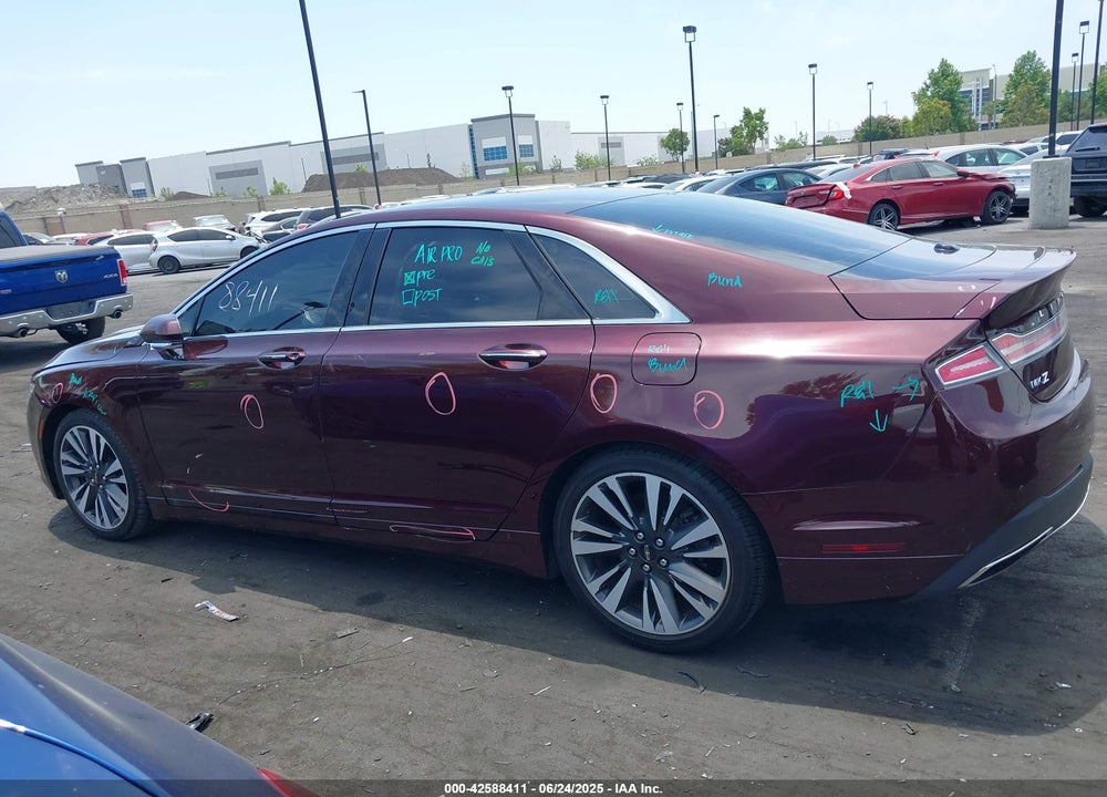 2017 LINCOLN MKZ RESERVE VIN: 3LN6L5E93HR619155