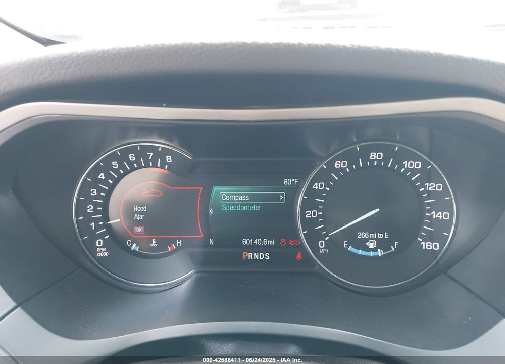 2017 LINCOLN MKZ RESERVE VIN: 3LN6L5E93HR619155