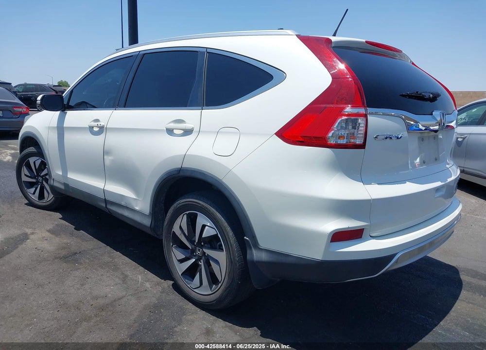 2015 HONDA CR-V TOURING VIN: 5J6RM3H93FL024679