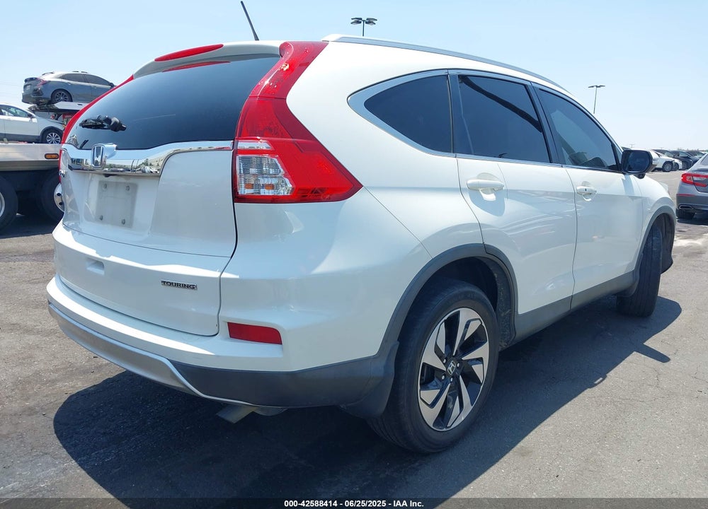 2015 HONDA CR-V TOURING VIN: 5J6RM3H93FL024679
