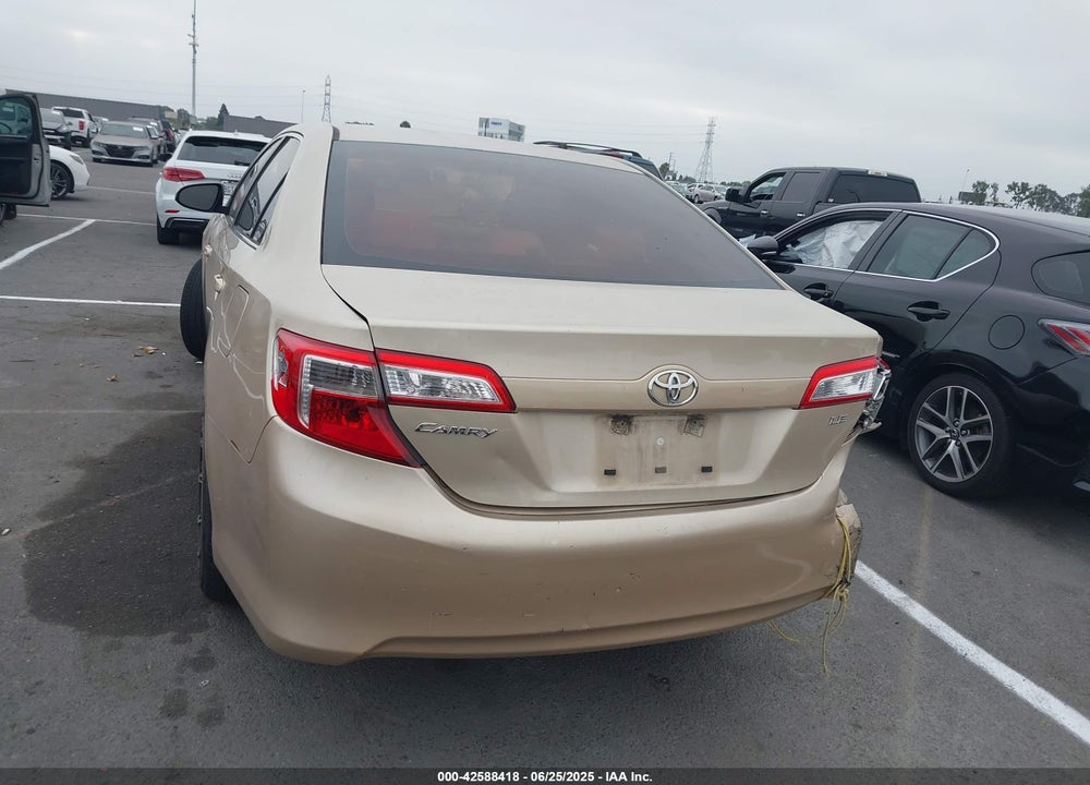 2012 TOYOTA CAMRY VIN: 4T4BF1FK4CR261796