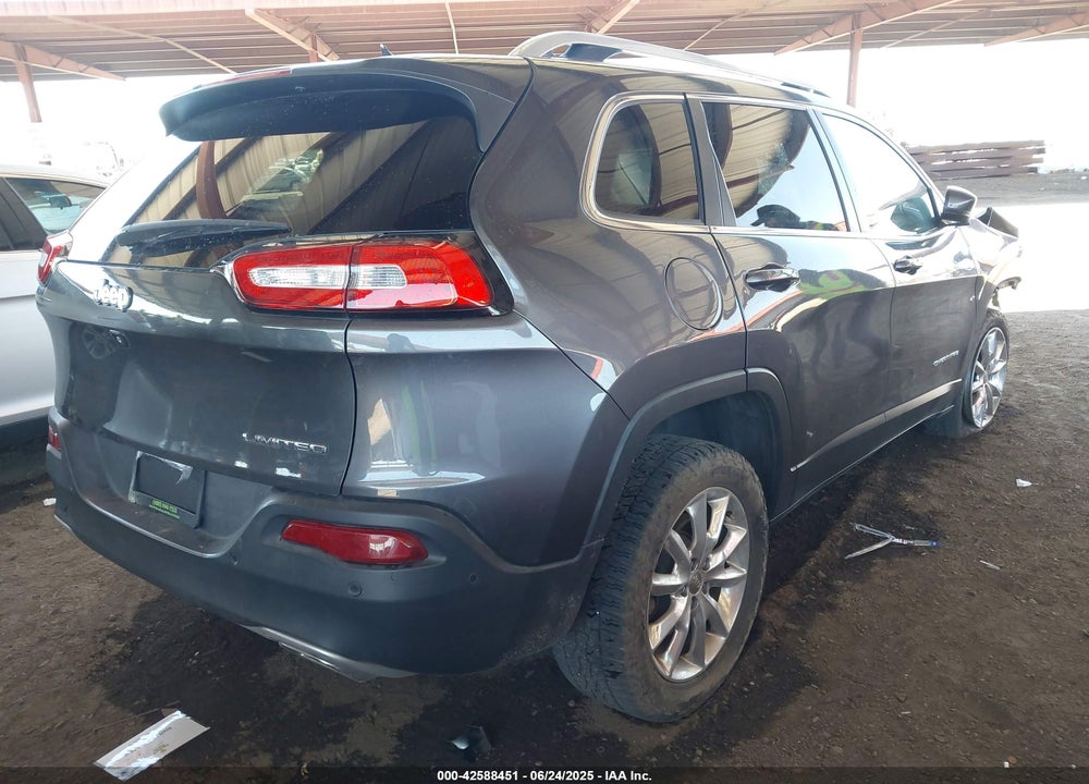 2015 JEEP CHEROKEE VIN: 1C4PJLDS3FW608884
