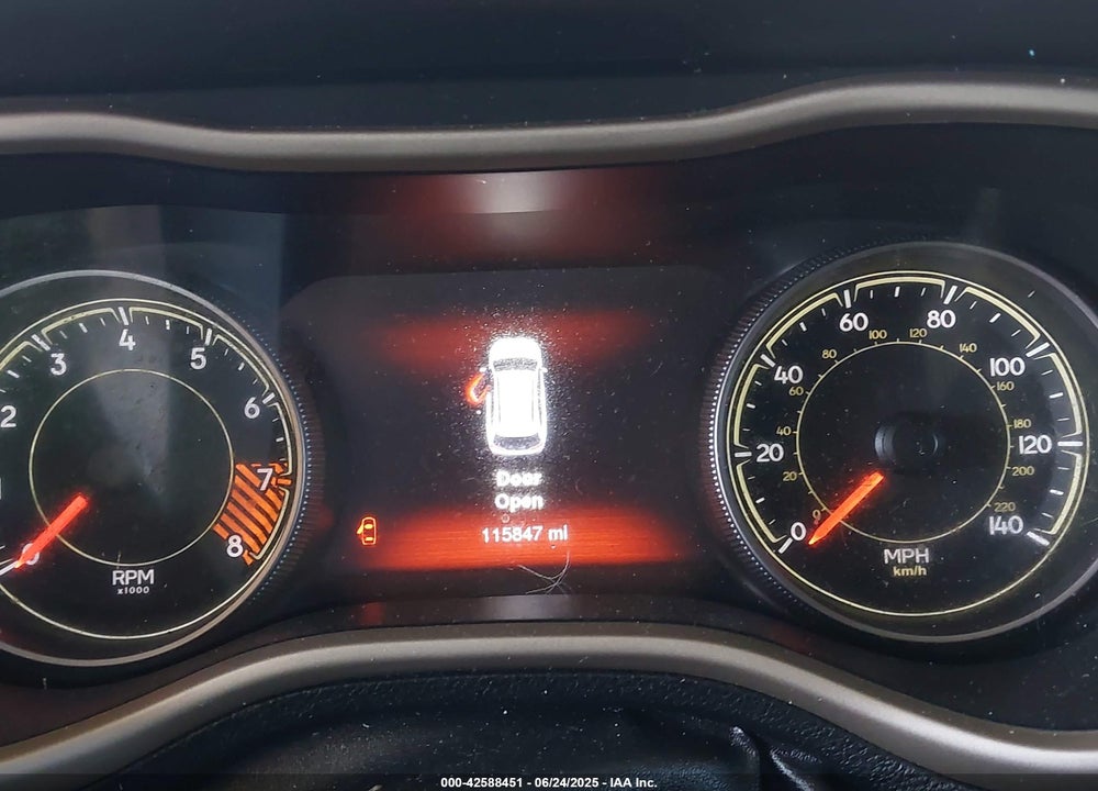 2015 JEEP CHEROKEE VIN: 1C4PJLDS3FW608884