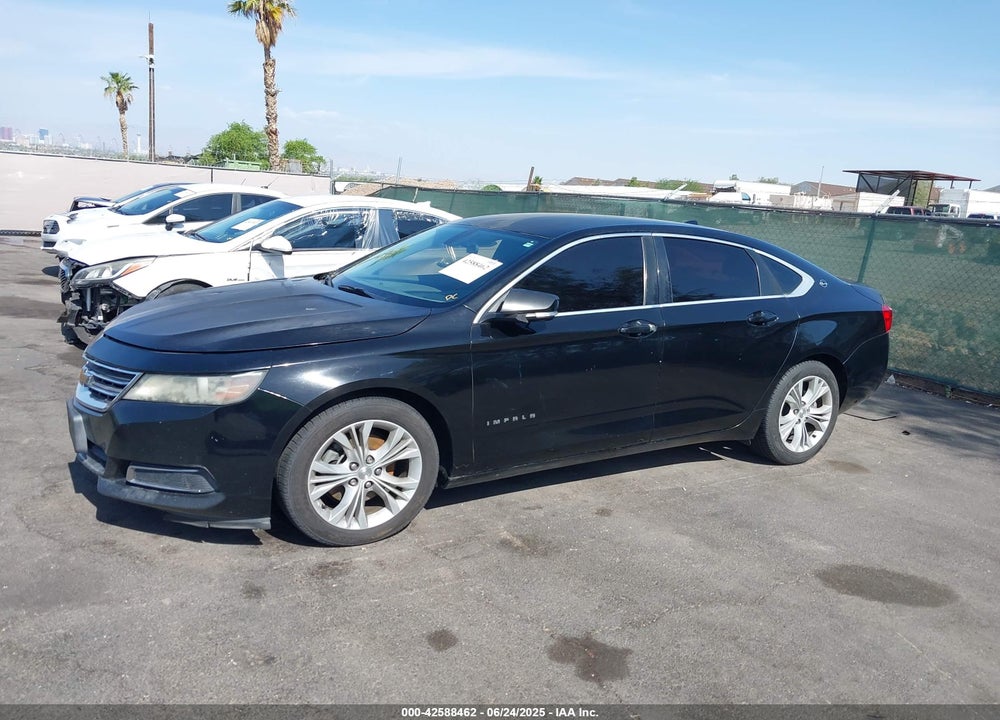 2014 CHEVROLET IMPALA VIN: 1G1125S37EU131986