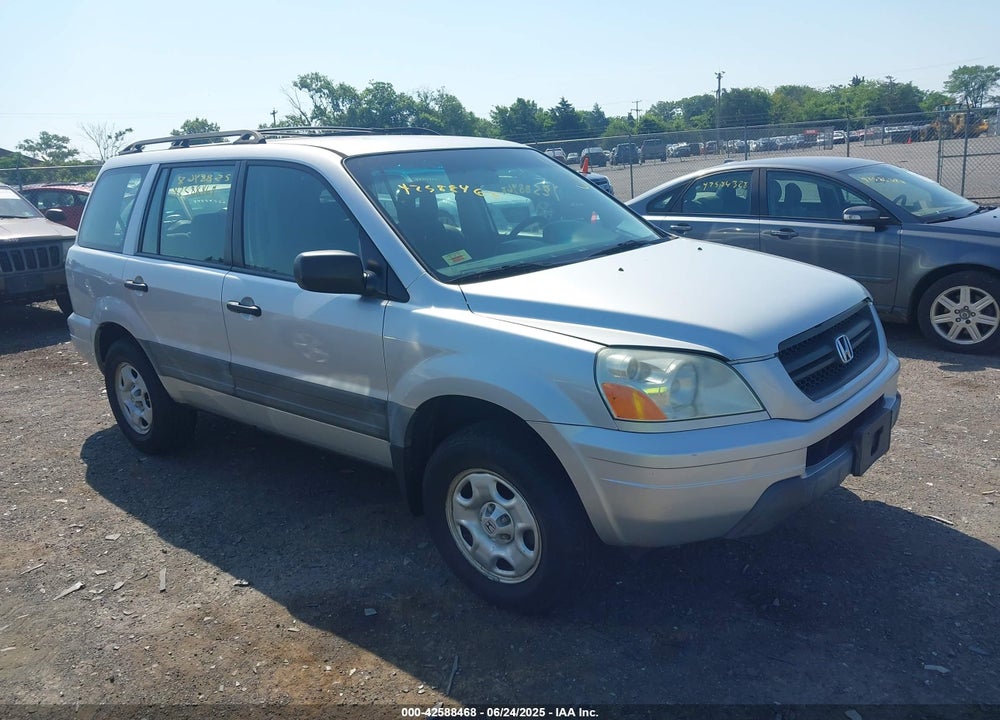 2005 HONDA PILOT LX VIN: 2HKYF18125H572864