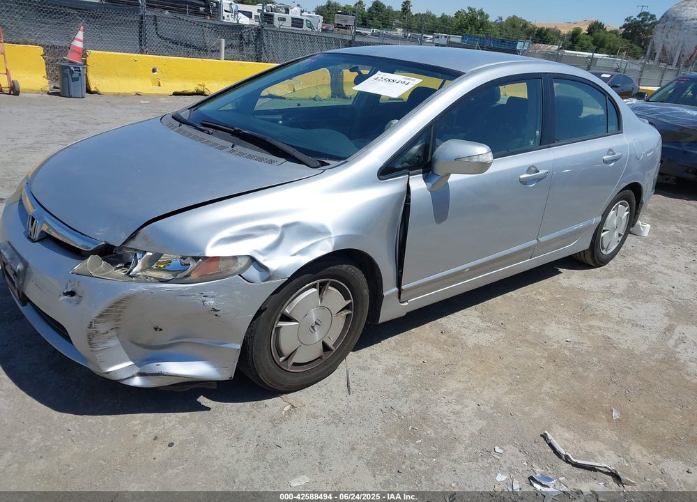 2006 HONDA CIVIC HYBRID VIN: JHMFA36246S004274