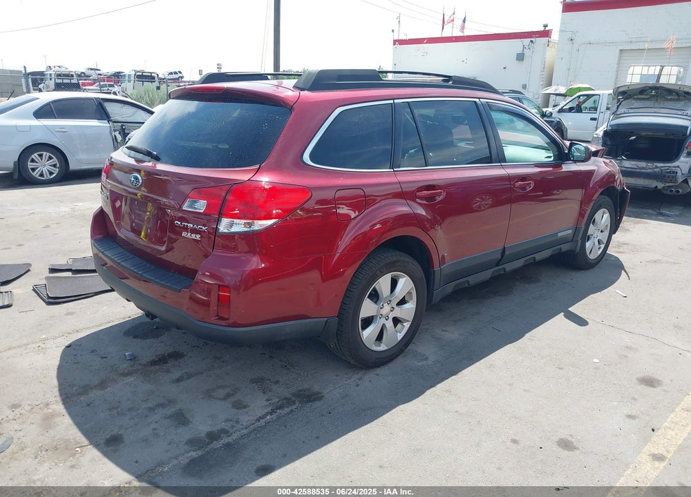 2011 SUBARU OUTBACK VIN: 4S4BRBCC1B3341050
