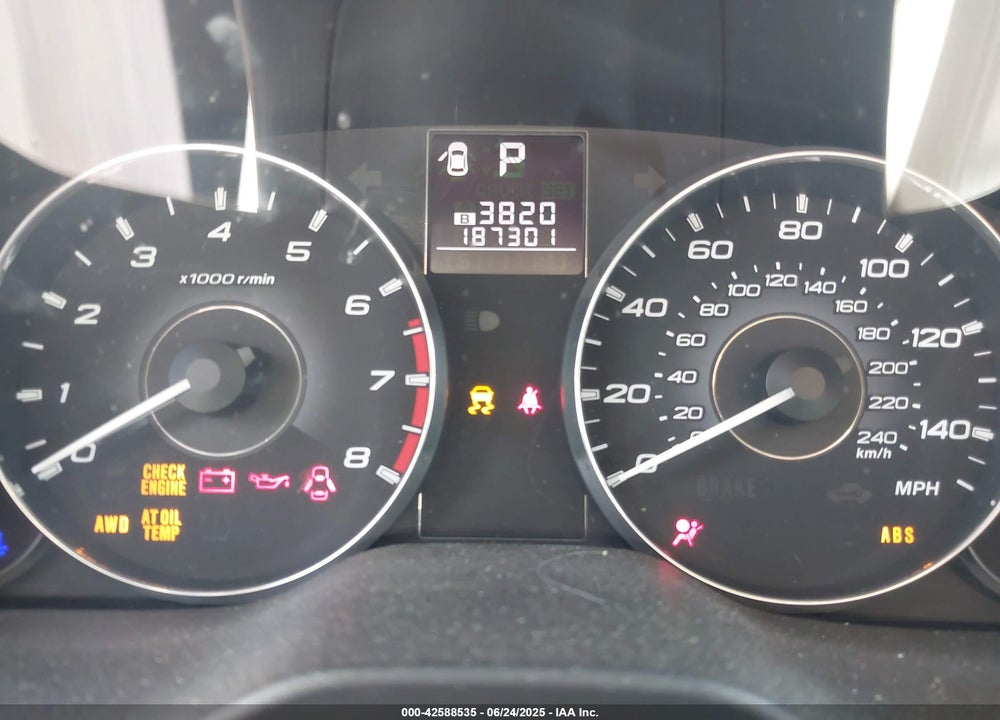 2011 SUBARU OUTBACK VIN: 4S4BRBCC1B3341050