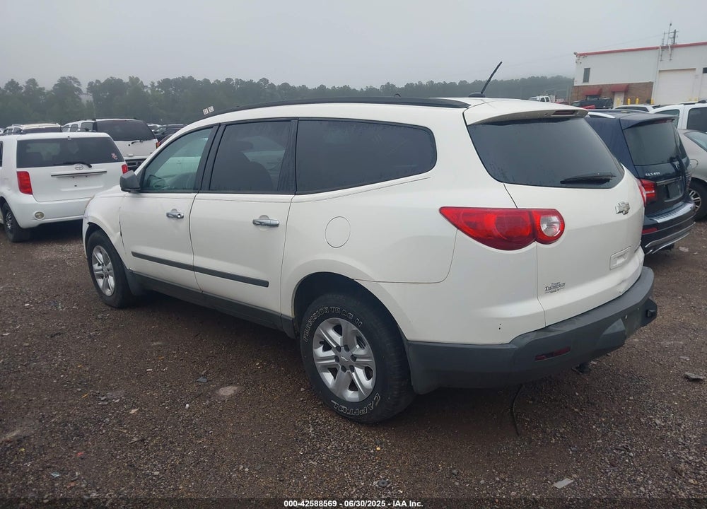 2011 CHEVROLET TRAVERSE VIN: 1GNKRFED9BJ296430
