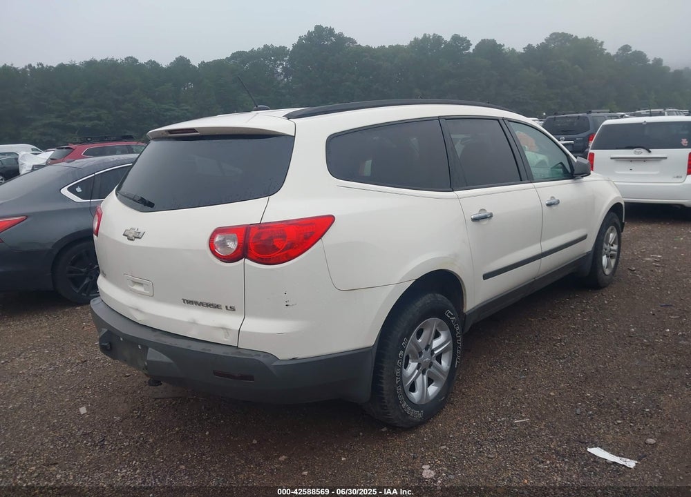 2011 CHEVROLET TRAVERSE VIN: 1GNKRFED9BJ296430