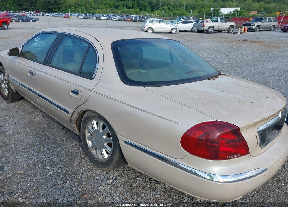 2001 LINCOLN CONTINENTAL VIN: 1LNHM97V91Y667242