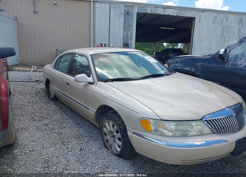 2001 LINCOLN CONTINENTAL VIN: 1LNHM97V91Y667242