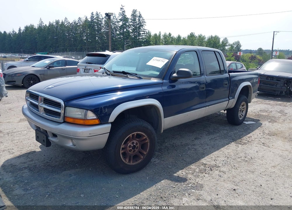 2003 DODGE DAKOTA SLT VIN: 1D7HG48N53S227334
