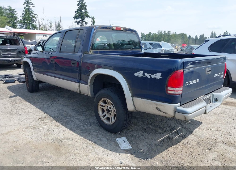 2003 DODGE DAKOTA SLT VIN: 1D7HG48N53S227334
