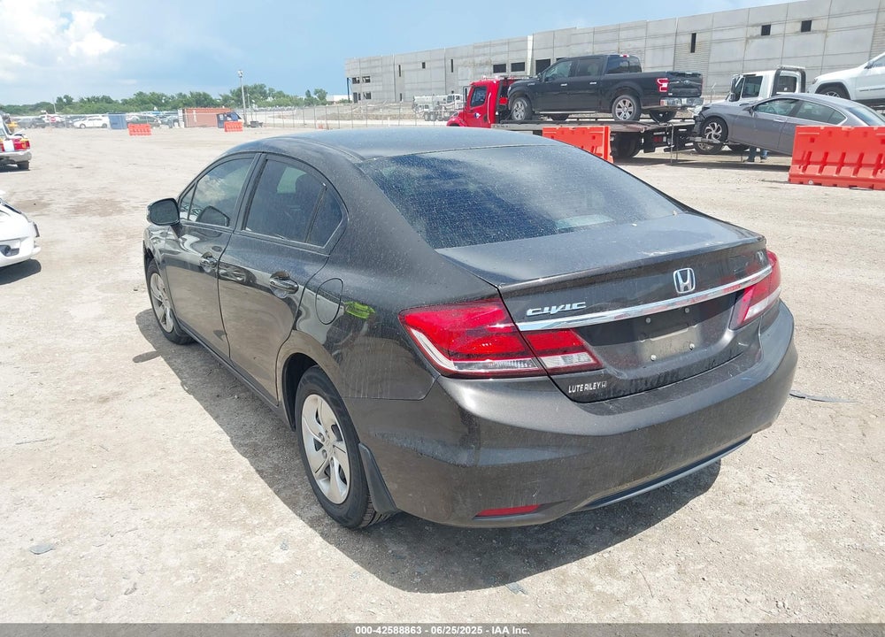 2013 HONDA CIVIC VIN: 2HGFB2F59DH506836