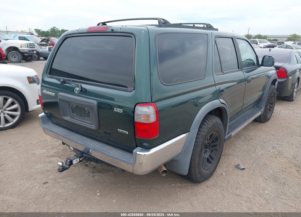 1999 TOYOTA 4RUNNER SR5 V6 VIN: JT3GN86R2X0134317