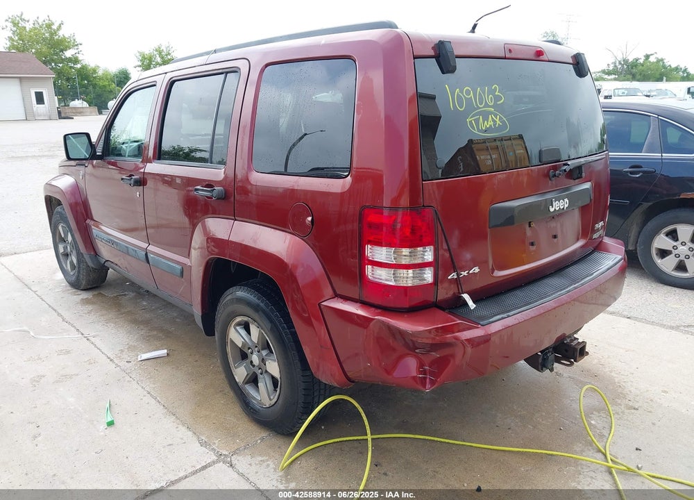 2008 JEEP LIBERTY SPORT VIN: 1J8GN28K48W109063