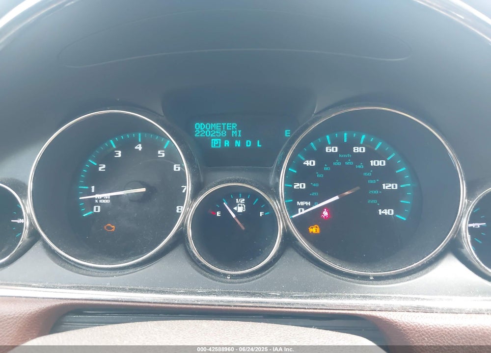 2013 BUICK ENCLAVE VIN: 5GAKVDKD3DJ135072