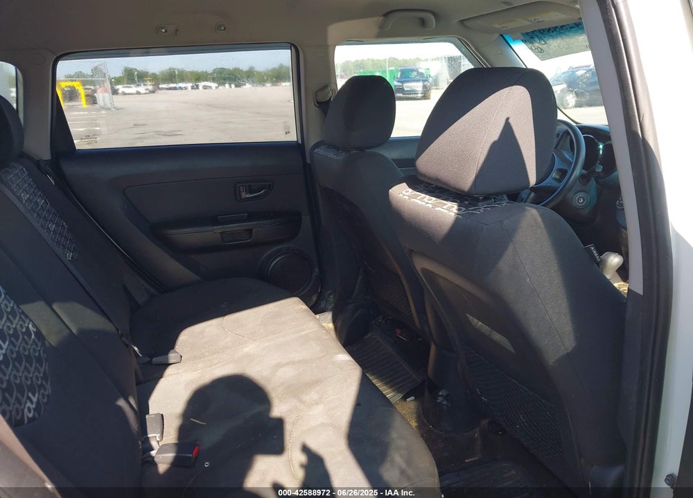 2011 KIA SOUL VIN: KNDJT2A28B7287167