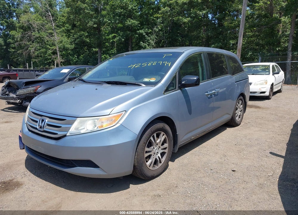 2011 HONDA ODYSSEY EX-L VIN: 5FNRL5H60BB051135